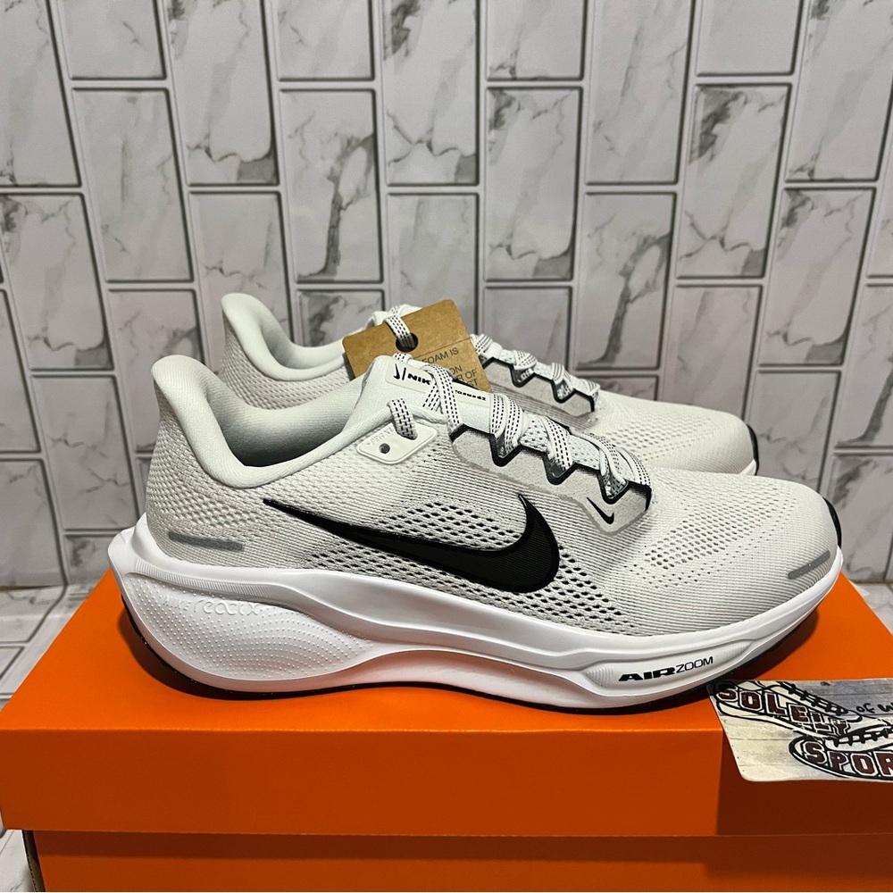 New Nike Air Zoom Pegasus 41 Running Training Gym Shoes Womens White Black